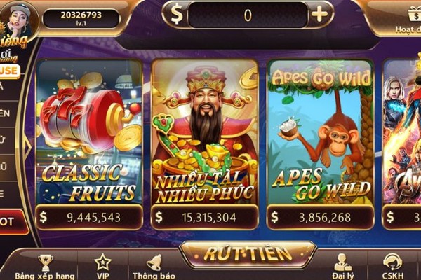 Màn hình slot game với biểu tượng Jackpot lớn tại MCW19