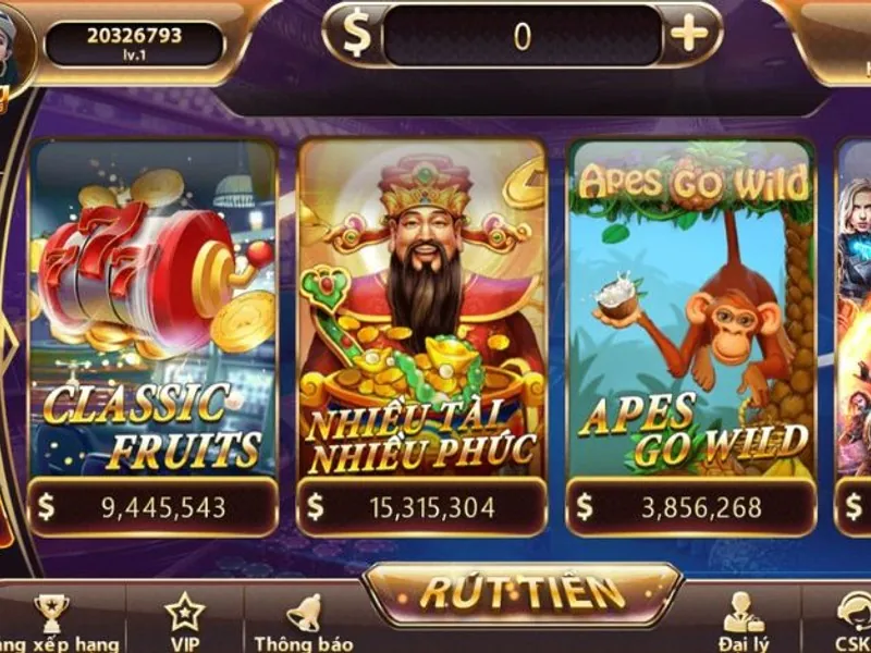 Máy đánh bạc cổ điển và hiện đại tại mcw19 casino