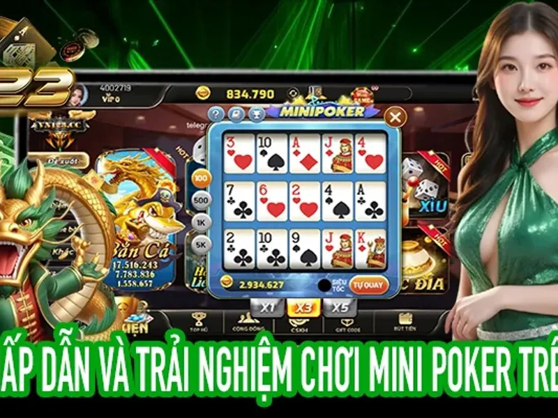 Bàn chơi Baccarat trực tuyến tại MCW Casino